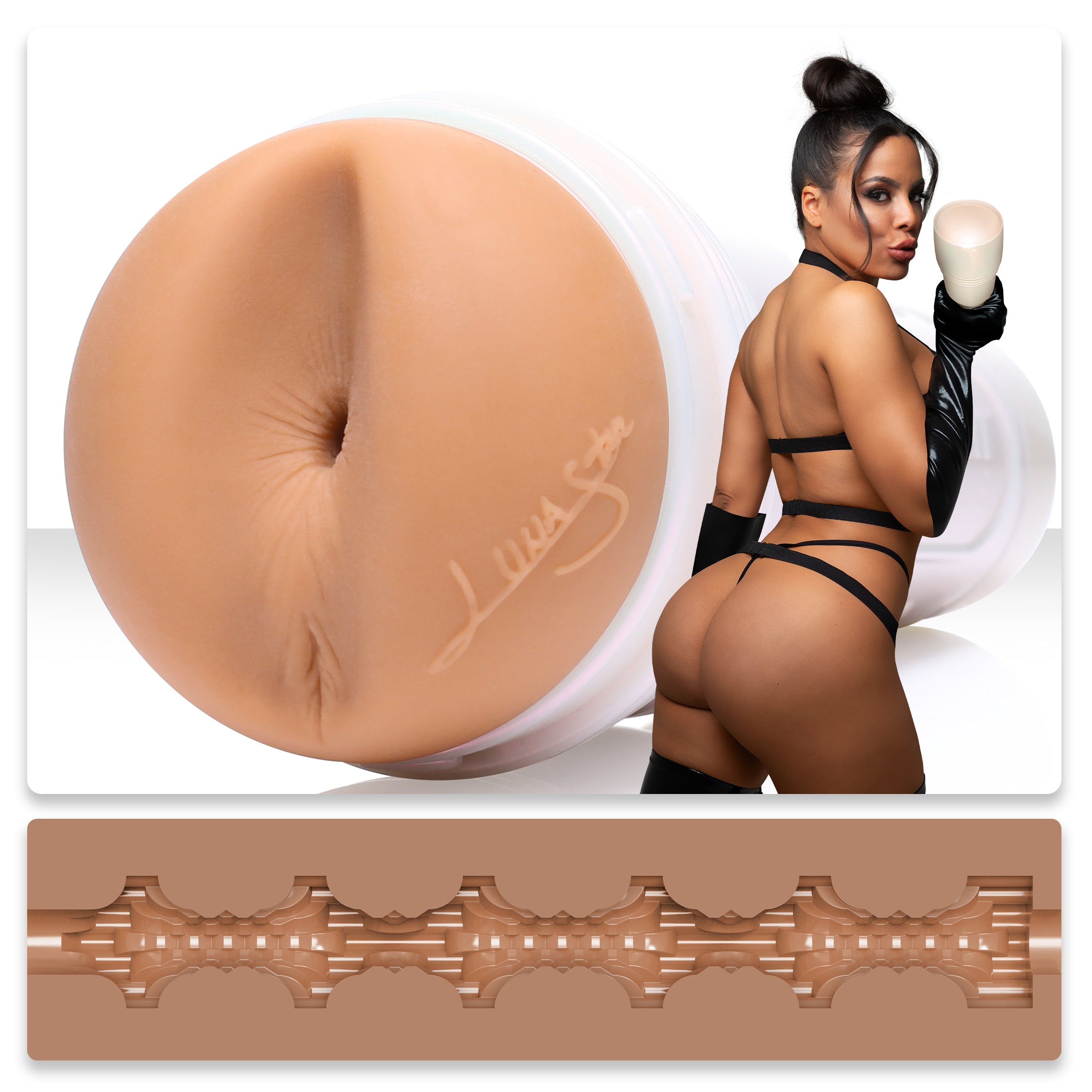 Fleshlight Girls Luna Star Gleam SuperSkin masturbator stroker - ClubX Australia